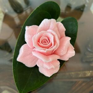 Beautiful Rose Soap Flower box